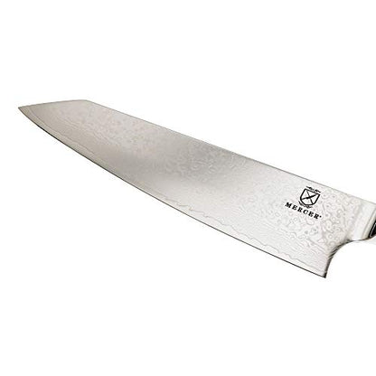 Mercer Culinary Premium Grade Super Steel, 8-Inch Chef's Knife, Ebony Wood Handle - style: Chef's Knife Ebony Wood Handle 8 Inch