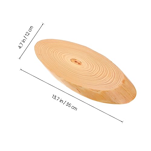 VOSAREA Wooden Sushi Plate Lid Japanese Style Sushi Tray Serving Plate for Food Photography Elegant Design 30cm Size