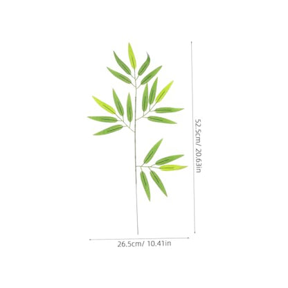 10pcs Bamboo Leaf Decor for Sushi Serving Plate Japanese Food Decoration for Sashimi Display Elegant and Practical Sushi Tray Leaf Embellishments