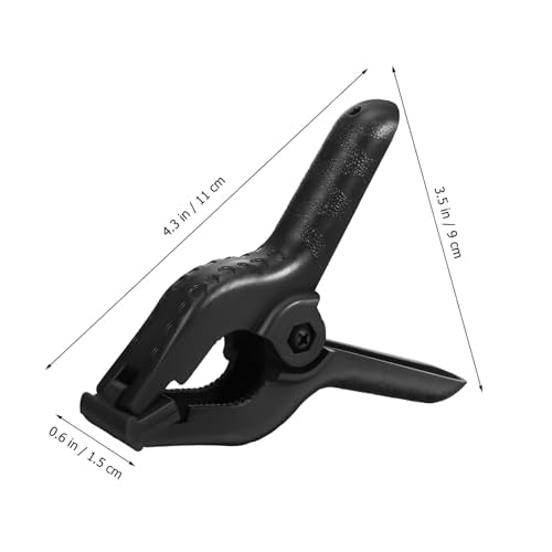 6pcs Heavy Duty Backdrop Clamps Spring Clips for Photography Background Support Muslin Fixing Suitable for Photo Studio and DIY Projects