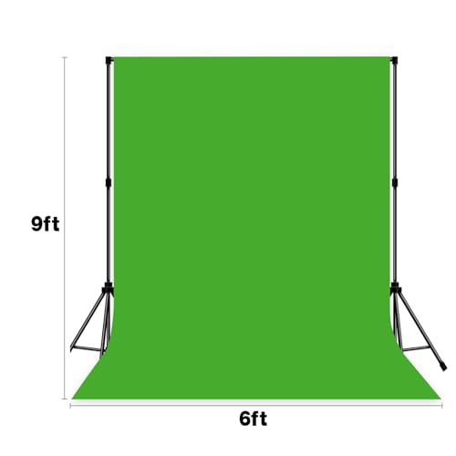 Photo Backdrop Green Background Professional 6x9ft Seamless Design to Eliminate Wrinkles Digital Accessories Photography Scene Background Children's Birthday Party - color: Green, size: 6x9ft