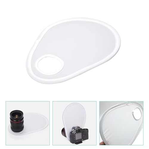 Portable 30cm Mini Photography Reflector Light Diffuser Board Foldable Soft Light Reflective Panel for Studio and Outdoor Photo Shoot Accessories