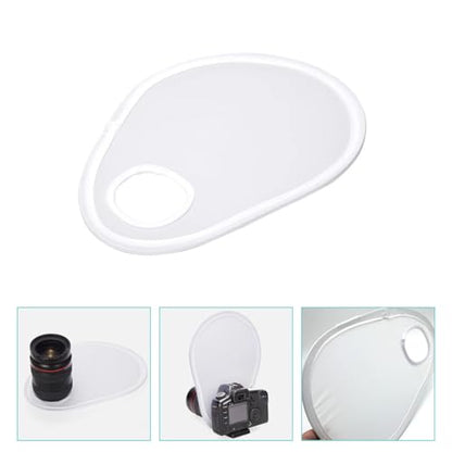 Portable 30cm Mini Photography Reflector Light Diffuser Board Foldable Soft Light Reflective Panel for Studio and Outdoor Photo Shoot Accessories