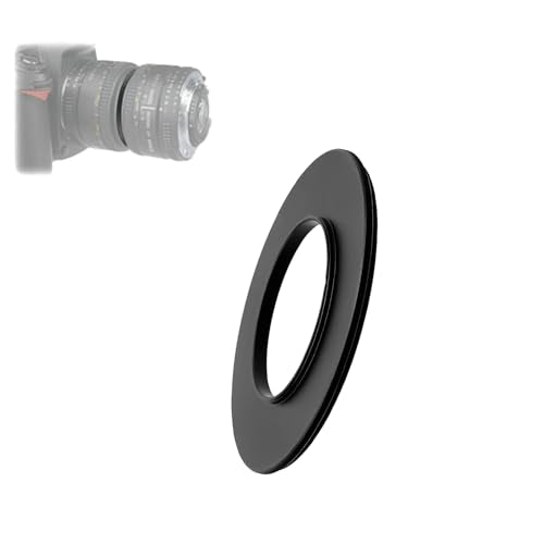 Aluminum Male to Male Lens Adapter Ring for Macro Photography 49-49mm, 49-52mm, 49-55mm, 49-58mm, 49-62mm, 49-67mm, 49-77mm, 49-82mm (49-82mm) - size: 49-82mm