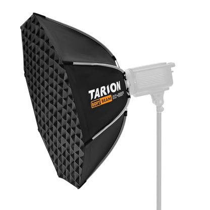 TARION Quick Release Octagonal Softbox - Bowens Mount Softbox with Diffusers/Honeycomb Grid/Carrying Bag for Live Streaming, Photography, Videography (Octagonal 25.6"/65cm) - style: Octagonal 25.6"/65cm