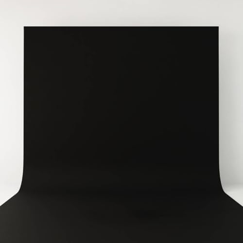 Black Backdrop,10x7FT Black Photo Backdrop for Photography Background Backdrops Curtain for Portraits Studio Photoshoot Halloween Party Screen Video Recording - color: Black, size: 10x7FT