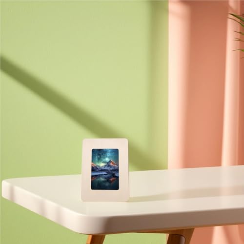 Unfinished Wood Frames 10Pcs Wooden Blank Photo Frames DIY Craft Kits for Kids Creativity Material Special Decoration Living Room Bedroom