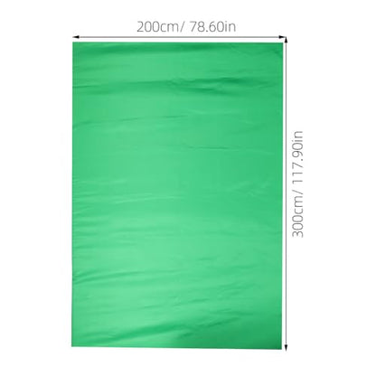 Homoyoyo Chroma Key Backdrop 3x2ft Photo Green Backdrop Fabric for Video Streaming Photography Live Streaming Background Sheet for Studio Use