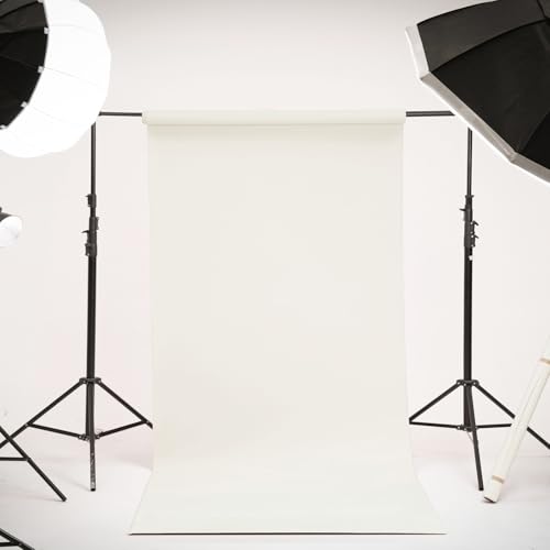 Kate Seamless Paper Backdrop for Photography Snow White Photo Backdrop Paper Roll(53''x32.8' Snow White) - color: Snow White, size: 53'' x 32.8'