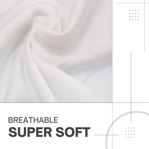 Blue White Marble Bed Sheets Full Size, Kids Sheet Set, Soft Microfiber Deep Pocket Wrinkle Free Fitted Sheet & Flat Sheet & Pillowcase Sets, Abstract Bohemia Ombre Watercolor Bedding Sheets - 4 Piece - color: Blue, size: Full