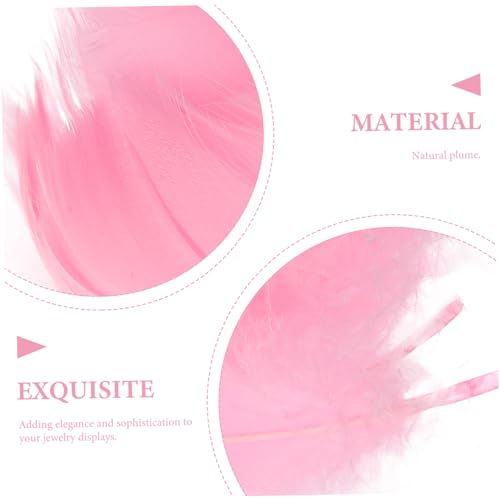 LALAFINA 15pcs Unique Plume Decorations Decorative Plume Props for Vanity Table Photo Displays for Home Decor Cosmetics Showcases