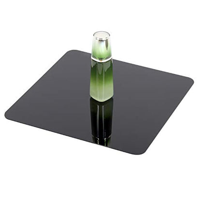 KINJOEK 4 Pack 12 x 12 Inch Acrylic White Black Product Photography Backdrops, 30x30cm Reflective Display Table Top Riser Product Photography Background, Background Board Sheets for Product Shooting - color: White-Black, size: 4PCS 12x12"