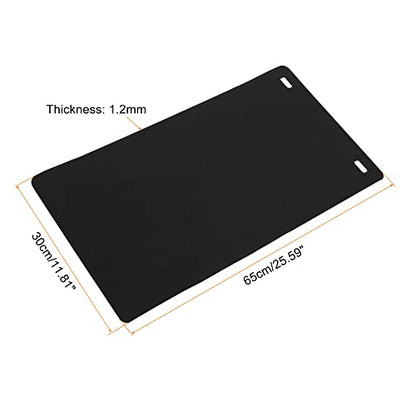 PATIKIL 26x12 EVA Backdrop, 1 Pack Black Soft Photo Background for Light Box Small Products Photography Studio - color: Black, size: 26x12"