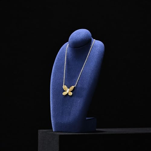 Jewellery Stand Microfiber Bust Jewelry Display Stand Necklace Display Props Necklace Stand Light Luxury Store Display Stand Jewellery Holder