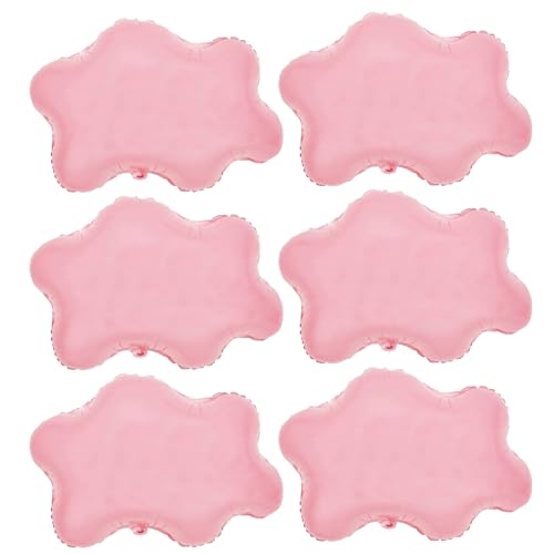 Cloud Balloons Foil Mylar Cloud Balloons for Birthday Party Decorations Supplies (Light Pink) - color: Light Pink