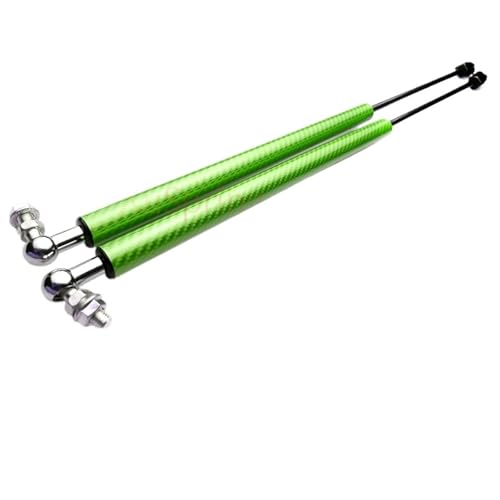 Car Hood Spring Bracket Compatible With Nissan Micra March K13 2010-2015 Lifting Shock Support Damper Strut bars Hydraulic Rod Styling(Carbon green) - color: Carbon green