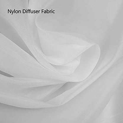 Photography Diffuser Fabric 118 x 59 Inches/ 3 x 1.5M Nylon Light Modifier Cloth for Lighting Softbox, Light Box Tents, Panel