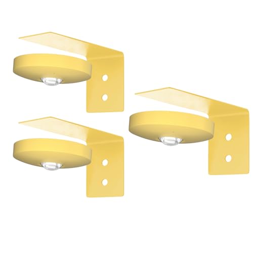 Rechargeable Picture Lights for Wall,Under Cabinet Lighting,1500mAh Rechargeable Battery Operated Picture Frame Lights for Kitchen, Closet, Shelf - 3 Color Temps & 13 RGB (3 Packs Gold) - color: Gold, size: 3 Packs