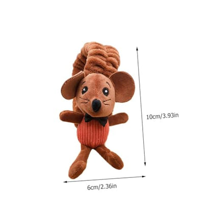 KICHOUSE Lovely Animal Hairband for Women – Mouse Design Face Washing Headband, Makeup Hairband, Soft Elastic Spa Hair Wrap for Skincare and Photography Props