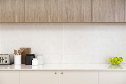 Peel and Stick Wall Panels, PP Marble Tiles 11.8"x23.6" 8 Sheets for Laundry Room, Basement, Entryway & Wet Bar Backsplash (Bianco Pharos) - color: Bianco Pharos