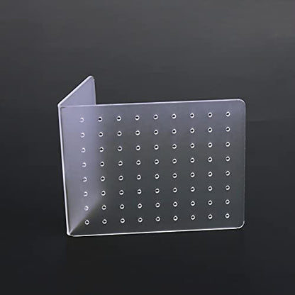 4 Pcs Acrylic 72 Holes Earring Holder Earrings Ear Studs Jewelry Show Plastic Display Rack Stand Organizer Holder Showcase