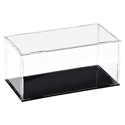 uxcell Acrylic Clear Display Case Box Dustproof Protection Showcase Cube Collectibles Show Box 7.9x3.9x3.9inch - size: 7.9x3.9x3.9 Inch