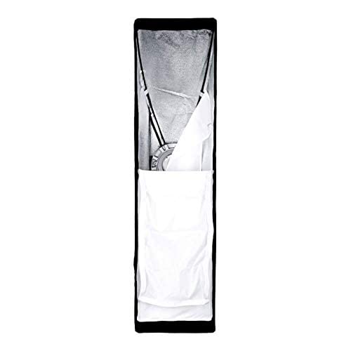 Godox SB-FW Strip Softbox 35x160cm Strip Light Modifier Honeycomb Grid Studio Lighting Photography S-Fit Mount Speed Ring Diffuser stripbox Flash Modifier Strobe Light Photography Portrait Photo