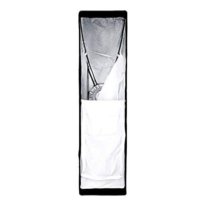 Godox SB-FW Strip Softbox 35x160cm Strip Light Modifier Honeycomb Grid Studio Lighting Photography S-Fit Mount Speed Ring Diffuser stripbox Flash Modifier Strobe Light Photography Portrait Photo