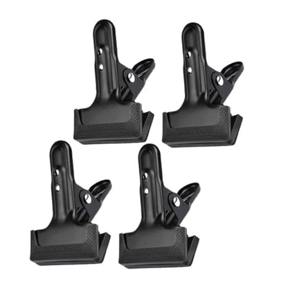 ARTIBETTER 4pcs Backdrop Clips Backdrop Fixing Clamps Heavy Duty Cold Rolled Steel for Photography Setup Stylish for Securing Background Cloths