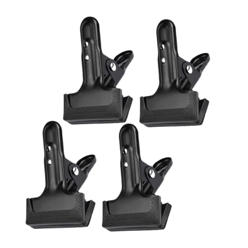 ARTIBETTER 4pcs Backdrop Clips Backdrop Fixing Clamps Heavy Duty Cold Rolled Steel for Photography Setup Stylish for Securing Background Cloths
