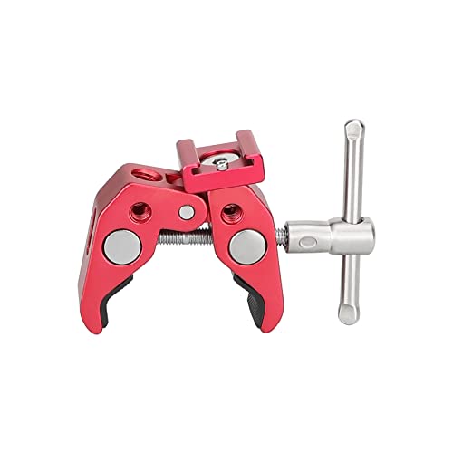 Super Clamp Crab Pliers Clip with Cold Shoe Adapter for DSLR Camera Studio