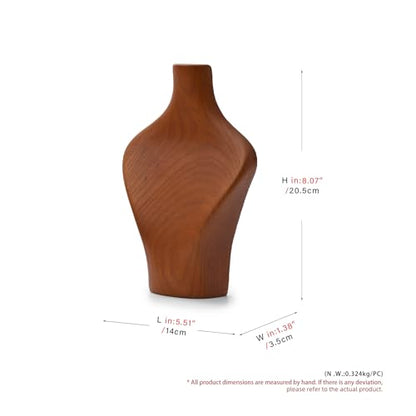 Solid Wood Jewelry Bust Necklace Display Showcase Jewelry Necklace Stand Display Holder(H8.07) - color: H1