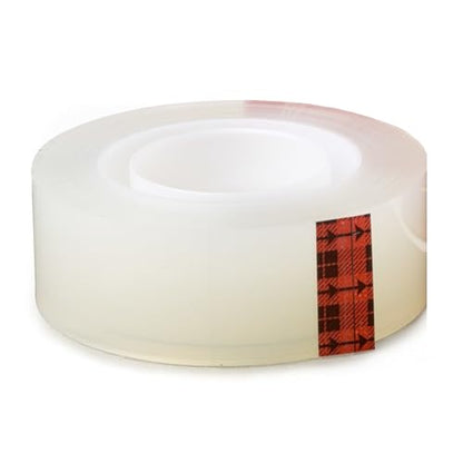 Scotch Transparent Tape, Clear Tape Engineered for Office and Home Use, 1 Inch Core 3/4 in x 1000 in, 3 Boxes - size: 3 Rolls, style: 3 Rolls