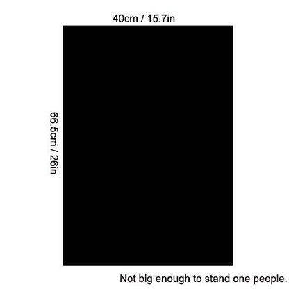 Selens 40X66.5CM 15.7X26INCH Photography Backdrop Matte&Smooth PVC Background Black