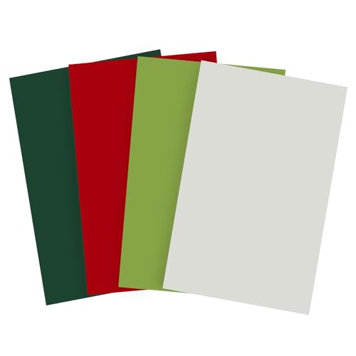 Bessie Bakes Tis The Season Solid Color Roll-Up 2 Feet x 3 Feet Photography Backdrops 4 Pack - color: Evergreen, Cranberry Sauce, Ivy, Silver