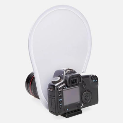 NUOBESTY 30cm Foldable Photography Reflective Board Light Diffuser Portable Mini Reflector for Still Life and Outdoor Studio Photo Lighting