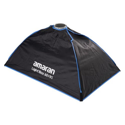 Amaran Light Box 60x90 Square Bowens Mount Softbox,Included Difusion,Light Control Grid and Carrying Bag for 200X/300C/150C/100D - size: Light Box 60x90