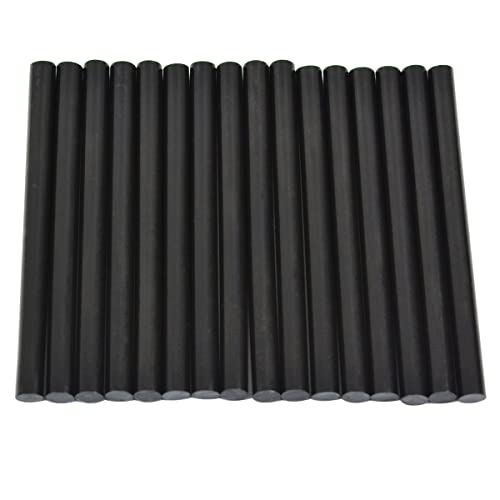 16 Pcs Keratin Gun Bond Glue Sticks Professional Hair Extension Glue Stick Hair Styling Tools (Black) - color: Black