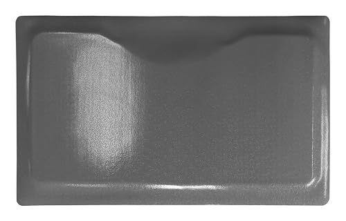 Rhino Mats, Rhino Hide Salon Mat, Non-Slip Standing Cushioned Comfort Anti-Fatigue Mat for Salon, Barbershop, or Spa (Gray Rectangle, 3' x 5' x 7/8") - color: Gray Rectangle, size: 3' x 5' x 7/8"