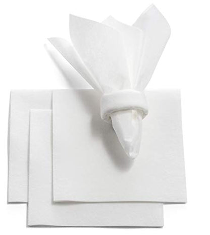 BloominGoods Disposable Linen-Feel Dessert and Beverage Napkins - Made In USA, Soft and absorbant cocktail Paper Napkins For Bar, Restaurant, Café, wedding Or Parties (200-Pack)