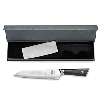 Mercer Culinary M13786 Premium Grade Super Steel, 7-Inch Santoku Knife, G10 Handle - style: Santoku Knife G10 Handle 7 Inch