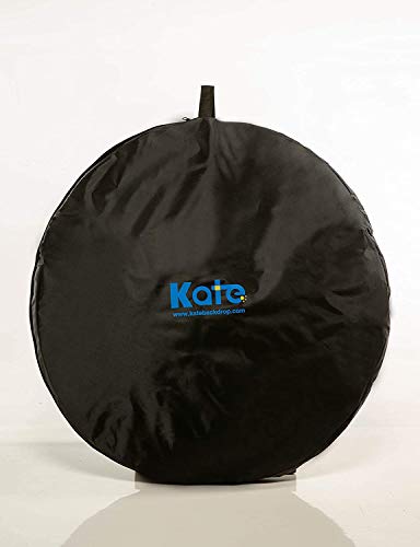 Kate 5x6.5ft(1.5x2m) Collapsible Backdrop Red Black Texture Pop up Backdrops Abstract Reversible Portrait Photography Backgrounds for Photo Video Meeting