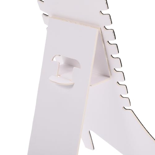 Sewroro Foldable Jewelry Display Stand Shoes Shaped Necklace Holder Organizer for Necklaces Bracelets Pendant Display Jewelry Store Photography Prop