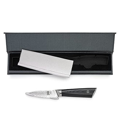 Mercer Culinary M13791 Premium Grade Super Steel, 3.5-Inch Paring Knife, G10 Handle - style: Paring Knife, G10 Handle 3.5 Inch