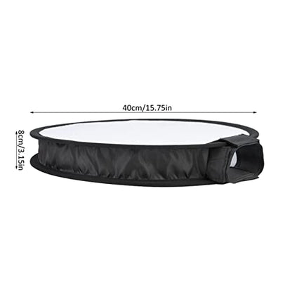 Softbox Diffuser, Portable Foldable Round Soft Box Camera Flash Light Diffuser for Photo Studio Photography