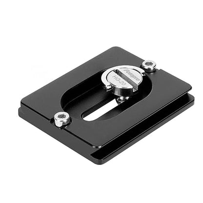 Camera Quick Release Plate QAL-50 for Fotopro Tripod Video Head Black