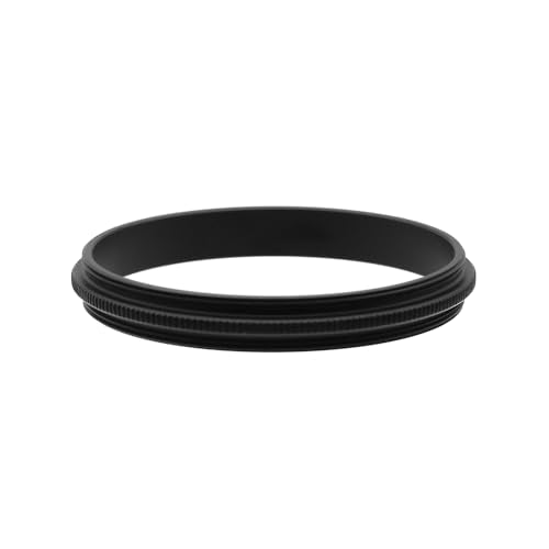 Aluminum Male to Male Lens Adapter Ring for Macro Photography 49-49mm, 49-52mm, 49-55mm, 49-58mm, 49-62mm, 49-67mm, 49-77mm, 49-82mm (49-49mm) - size: 49-49mm