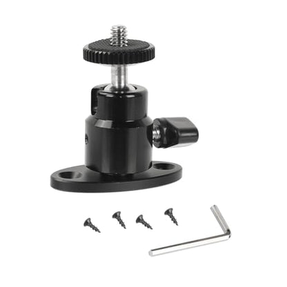 CAMVATE 1/4"-20 Mini Ball Head with Ceiling Mount for CCTV & Video Wall Monitors Mount - 1991