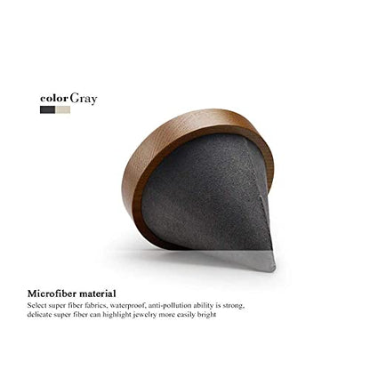 Jewelry Tray Solid Wood Display Stand Bangle Bracelet Watch Holder Jewelry Display Props Tray - color: WSM02402