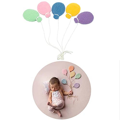 Infant Baby Boy Girl Photo Shoots Posing Moon Star Backdrops Newborn Photography Background Props Accessories - color: Set A